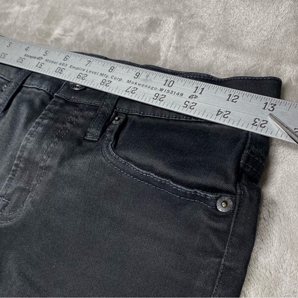 J CREW toothpick Toothpick Black Jean sz 26 Petite 9" Mid-Rise Ankle Skinny - Picture 9 of 14